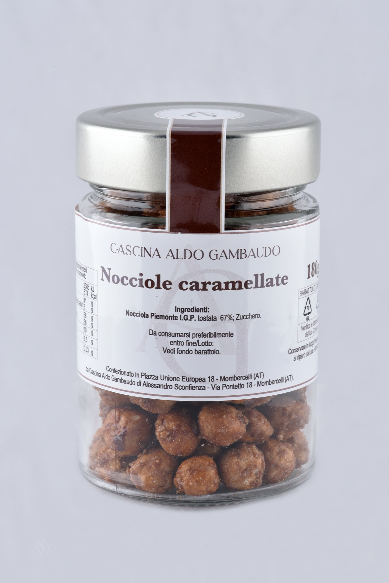 Nocciole Caramellate - Cascina Gambaudo